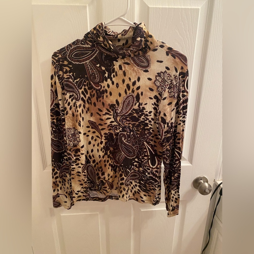 Investments Petites Turtleneck Top